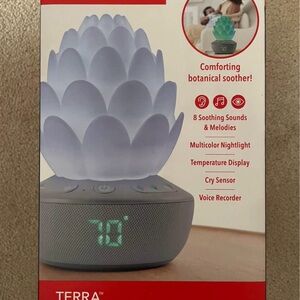 Terra Botanical Nightlight with Soothing Sounds